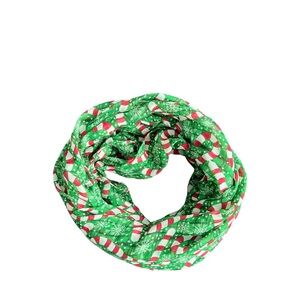 Christmas Candy Cane Infinity Scarf O/S